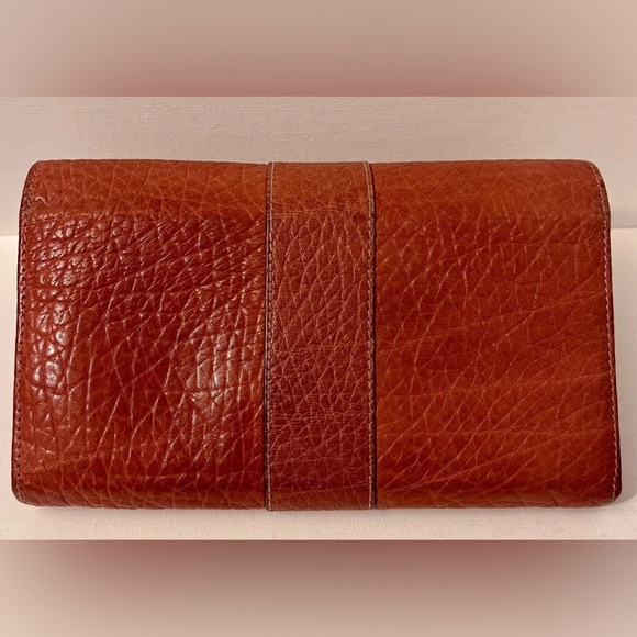 Gucci Orange (salmon?) Calfskin Continental Wallet, Authentic, Pre-loved - Picture 15 of 16
